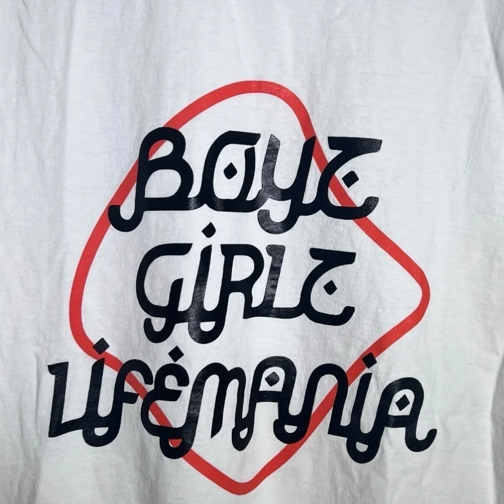LifeMania White Short Sleeve Tee Medium
